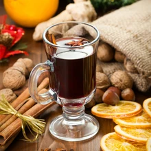 Термостойкая утолщенная стеклянная прозрачная ирландская латте кофейная стеклянная чашка специализированная пивная винная чашка стеклянная чашка для мороженого с ручкой