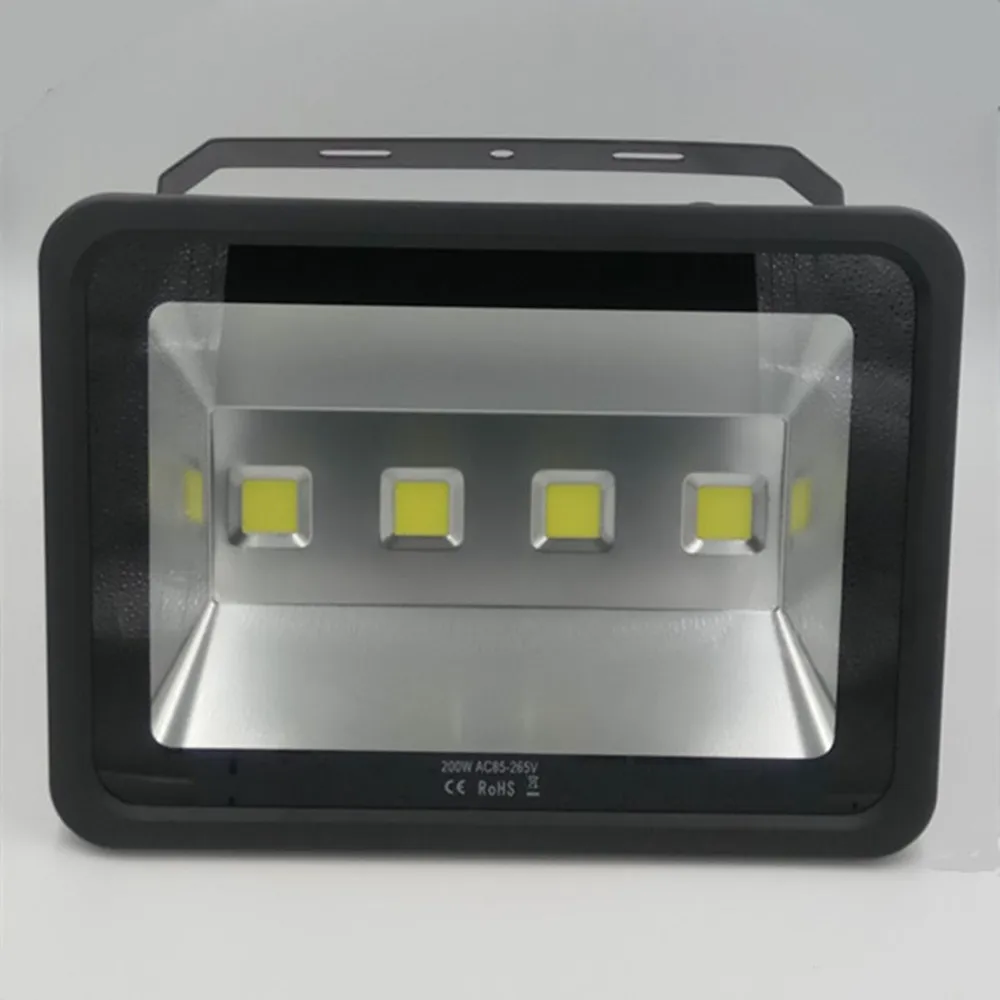 

Waterproof IP65 LED Floodlight 200W 85-265V Warm/Cool White Outdoor LED Super Bright Flood Spotlight Lamp For Street