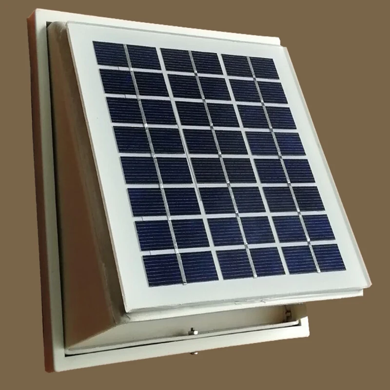 Buy PP PLASTIC SOLAR WALL FAN VENTILATOR EXTRACTOR