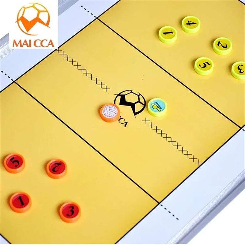 Firelong Volleyball coaching Board Tactic Strategy Training Aids Equipment Zipper Closure
