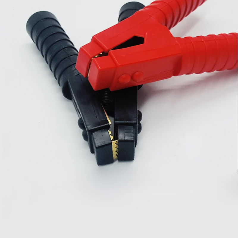 2PCS Hot Car Alligator Clips Battery Clamps Crocodile Clip 100A Red