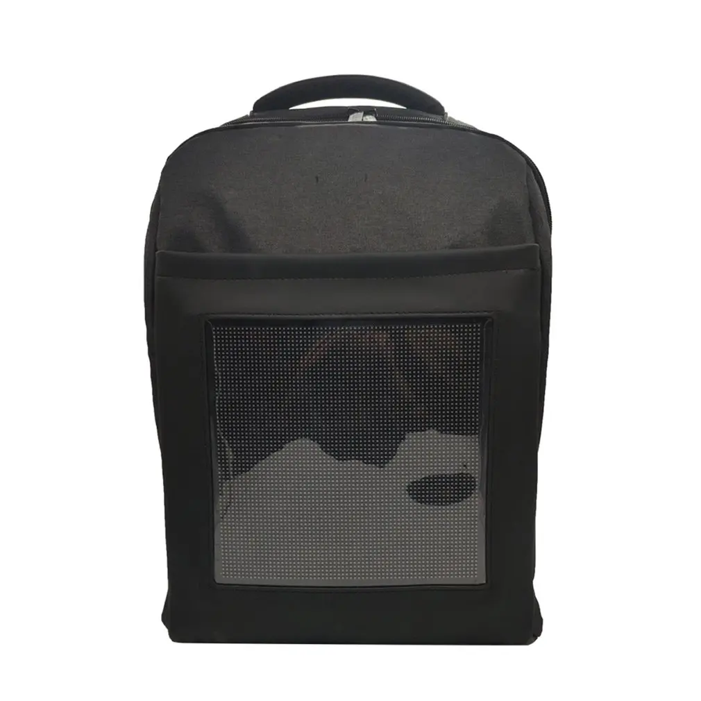 

Compact Backpack For Outdoor Advertisement Business Laptop Bags School Bag Double Shoulder Bag LED Back Bag