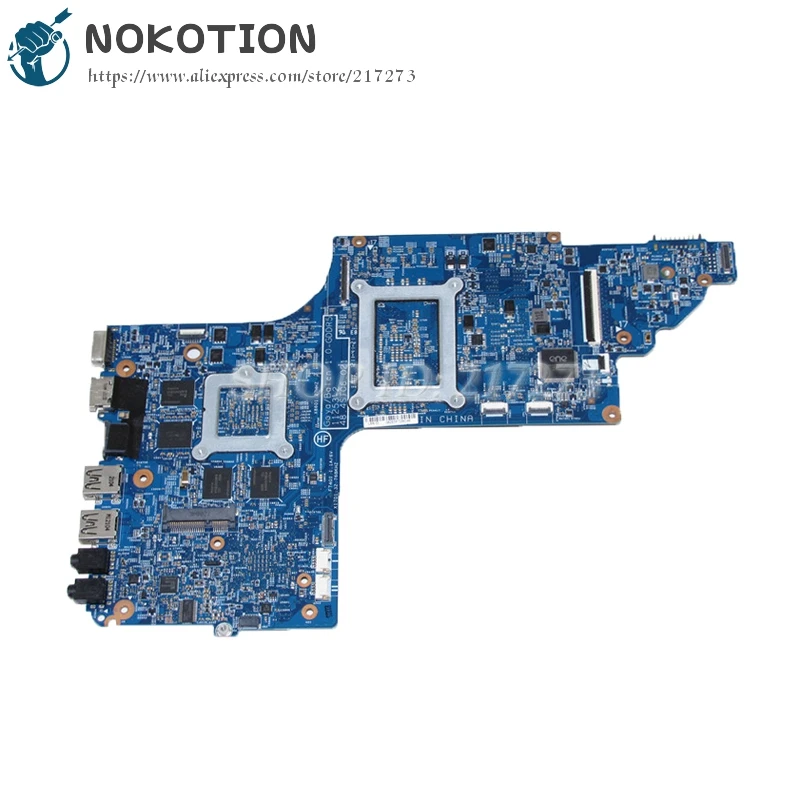 NOKOTION 682040-501 682040-001 48.4st06021 основная плата для ноутбука hp DV7-7000 материнская плата HM77 DDR3 GT650M 2 Гб видеокарта