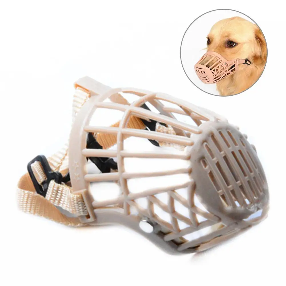 

Adjustable Fence Type Dog Muzzle Anti Bark Bite Chew Mouth Mask Pet Supplies