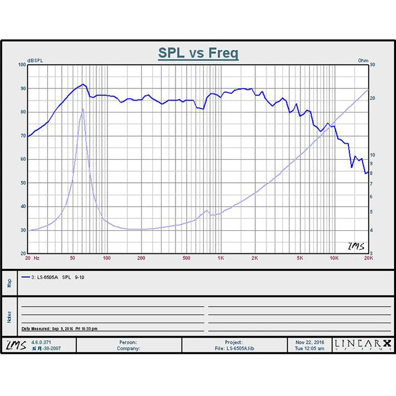 40W GM bass speaker3