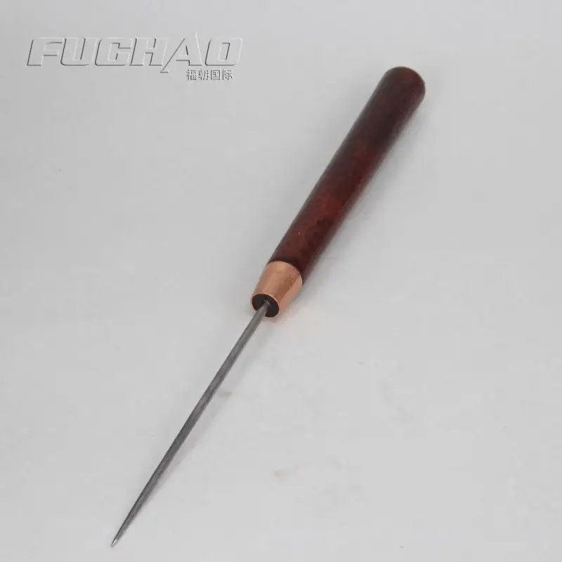Black wooden Handle Awl (Carbon Steel Awl with Wooden handle)160mm