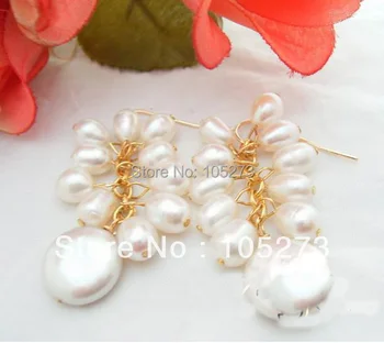 

New Arriver Chirstmas Jewellery ! Stunning Natural AA 6-13MM White Color Genuine Freshwater Pearls New Free Shipping
