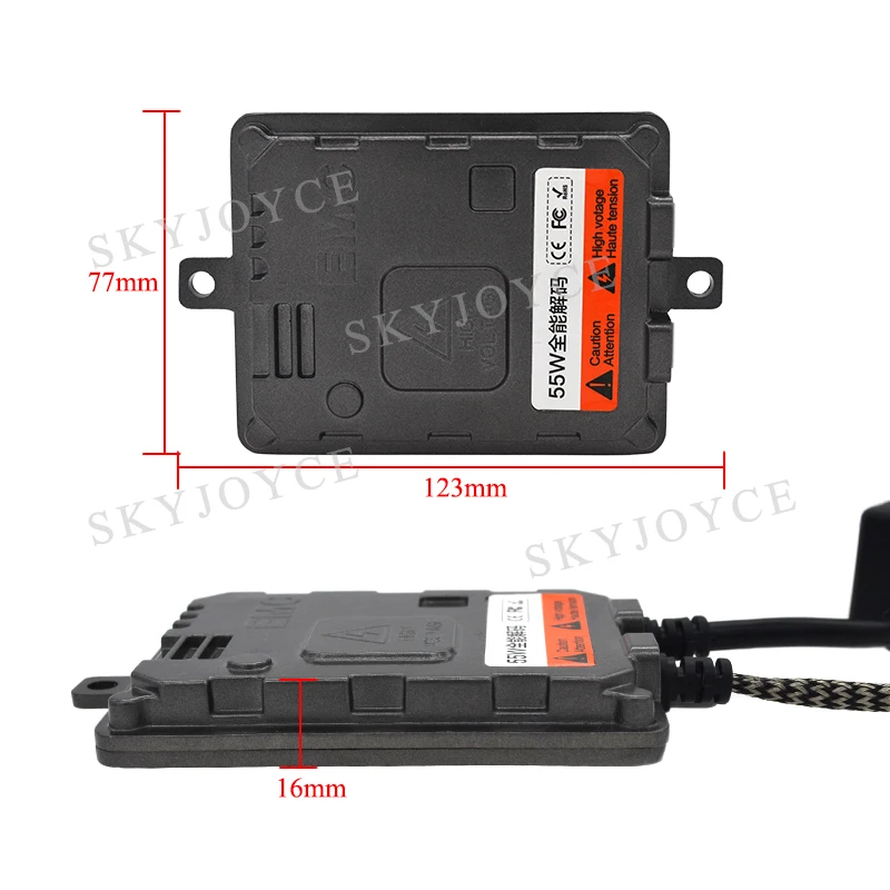 SKYJOYCE цельнокроеное платье 12В 55 Вт Canbus спрятал балласт высокое качество полный цифровой HID Canbus балласт для автомобиля H1 H7 H11 HID переделочный комплект