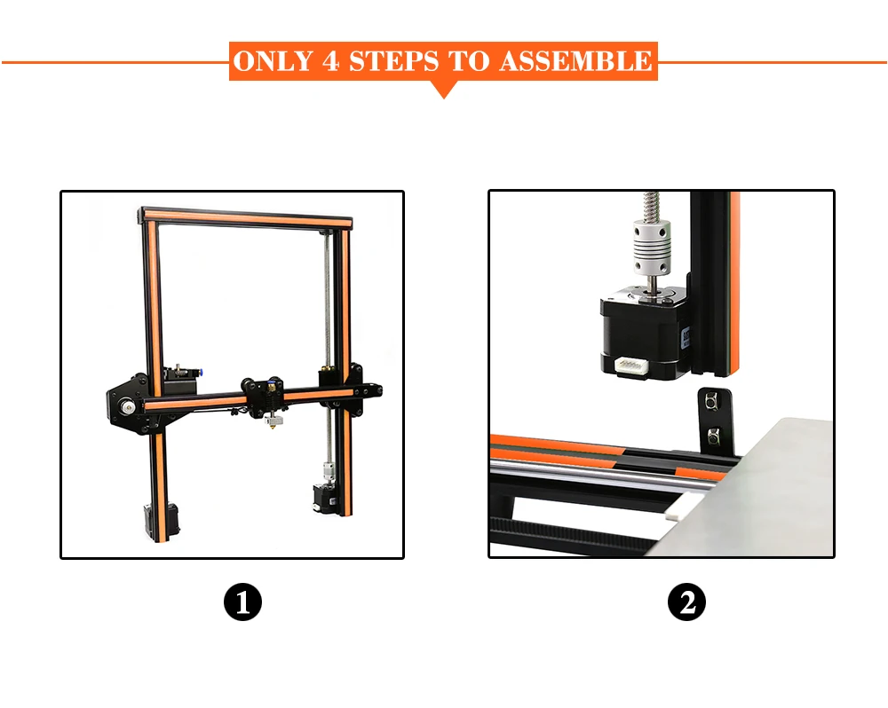 Anet E12 E16 3d принтер предварительно собрать DIY высокоточное экструдированное сопло Reprap Prusa i3 3d принтер с 10 м нитью Impresora 3D