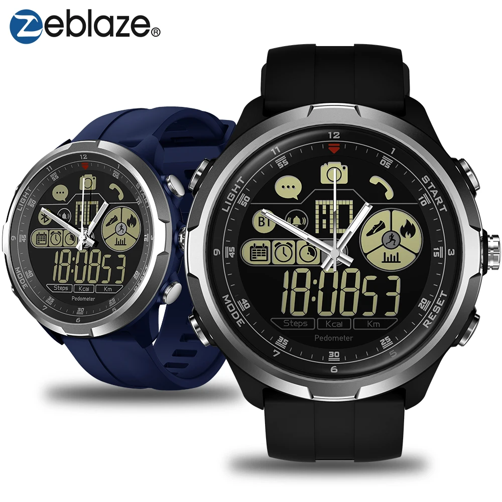 

Fashion HYBRID Rugged Smartwatch Pro Waterproof 1 Year Standby WIFI Weather Monitor Men Smart Watch Big Three Needles Luminous