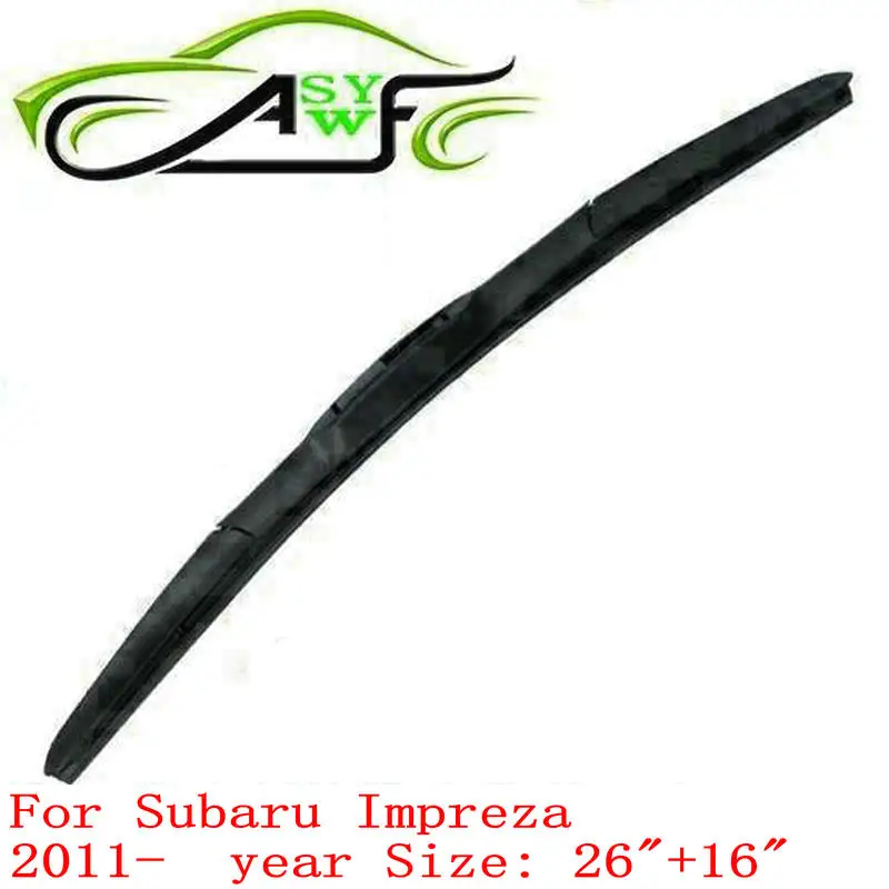 Free shipping car wiper blade for Subaru Impreza (2011 onwards) 26"+16