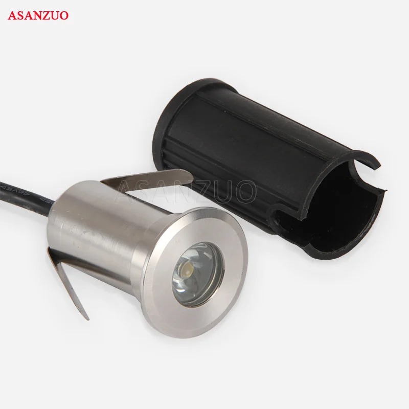 

Outdoor 1W LED Underground Light IP68 Waterproof Landscape Light 12V Stainless Steel Underground Light Lamp Spotlight