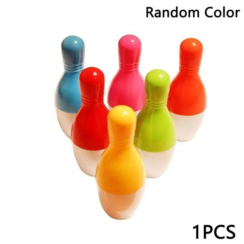 

1pc 3 Colors Random Ballpoint Pen Creative Stationery Cute Simulation Fun Bowling Telescopic Ballpoint Pen Advertising Customed