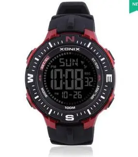 

Mens Sports Watches Digital Waterproof 100m Led Light Outdoor Watch Multi Function Outdoor Wristwatch