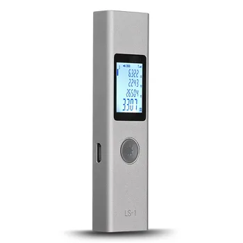 

Aluminum LS-1 Protable Intelligent Rechargeable Digital Laser Rangefinder Distance Meter Range Finder Measure LCD Display Screen