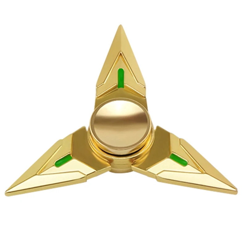 

Ship From US&CN Fidget Tri-Spinner For Autism and ADHD Hand Spinner Anti Stress Toy 1-3 Mins Rotation Gift LED Light 2017