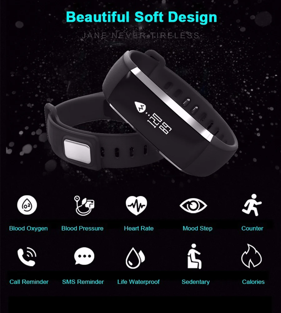 Smart bracelet heart rate (9)