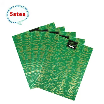 

SL-1502 Express transportation 5sets10pieces african SEGO HEADTIE Gele headtie 2pcs/set 5sets/lot High Quality NIGERIA GREEN