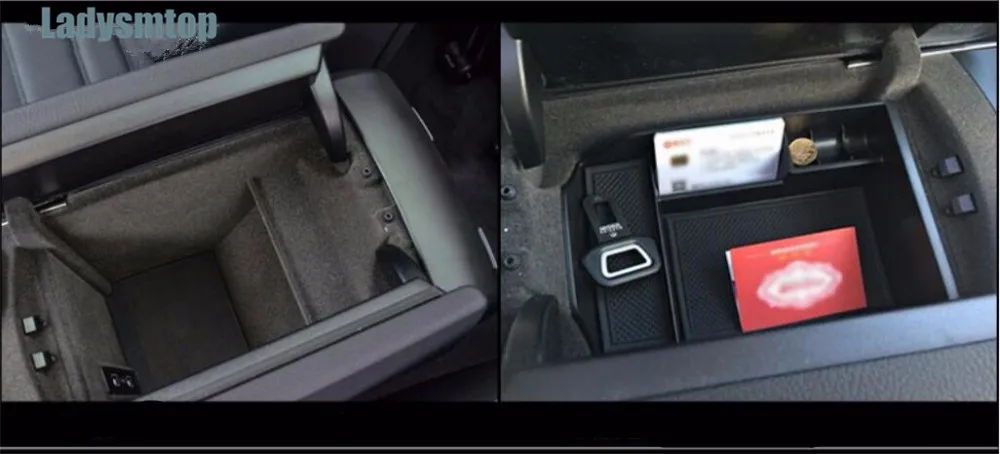 Автомобильный Стайлинг выделенный центральный подлокотник ящик для перчаток лоток поддон чехол для Benz ML GL GLE GLS класс автомобильные аксессуары