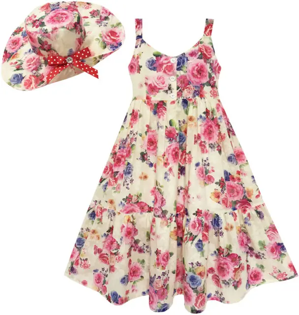 Girls 7 14 Floor Length Dress