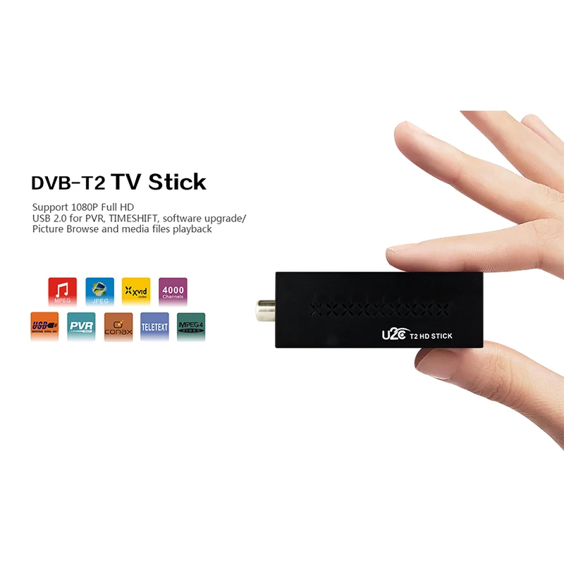 

DVBT2 HD 1080P TV Receiver DVB-T2 TV Stick Support MP3 MPEG4 Format Tv Box Definition Digital Smart Tv Devices for Russian