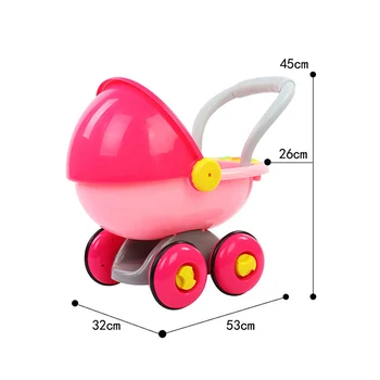 

Multi-Function Anti-Rollover Learning Standing Walking Baby Trolley With Music Baby Stroller Walker Toy