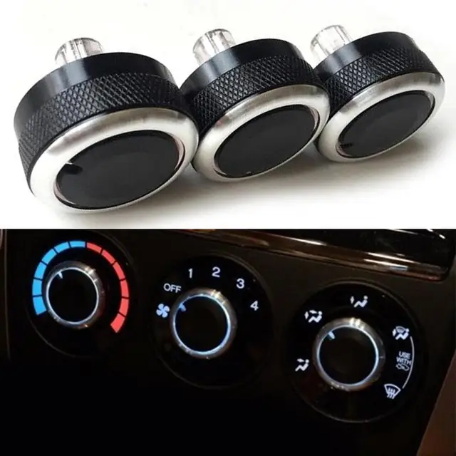 Buy Car Styling Heat Control Knob Car Air Conditioning