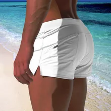 AUSTINBEM мужские пляжные плавки, боксёры для плавания короткий купальный костюм купальное нижнее белье бордшорты с карманом