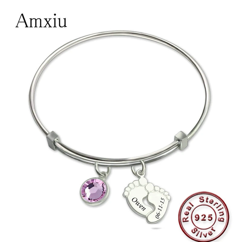 personalized baby bangle
