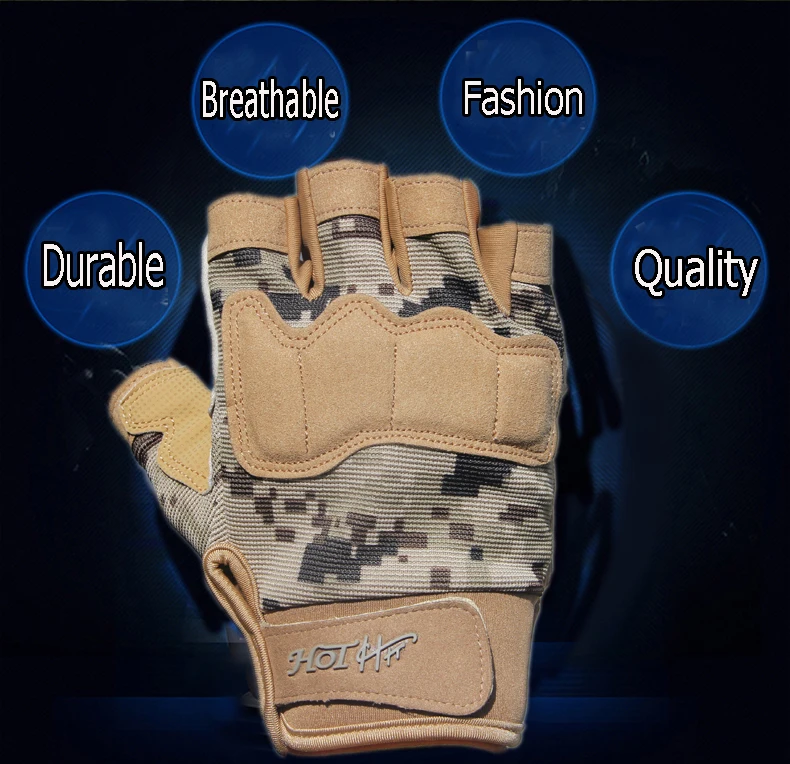 Абсолютно новые перчатки без пальцев для мужчин, для спорта на открытом воздухе, армейские военные тактические перчатки, для тренажерного зала, для занятий тяжелой атлетикой, мягкие