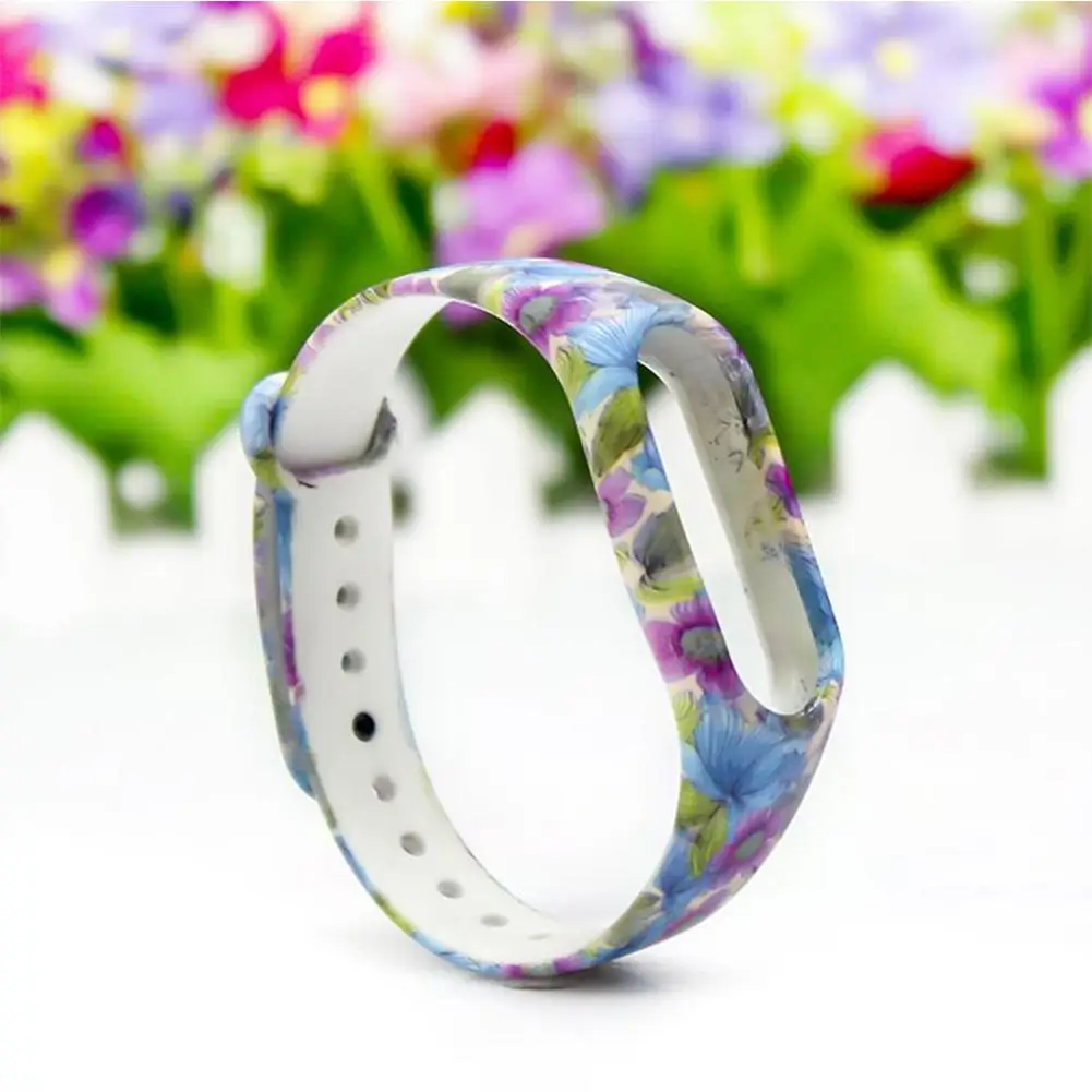 2017 Новый силиконовый сменный ремешок для Miband 2 Xiaomi Mi band умный браслет двойной цвет