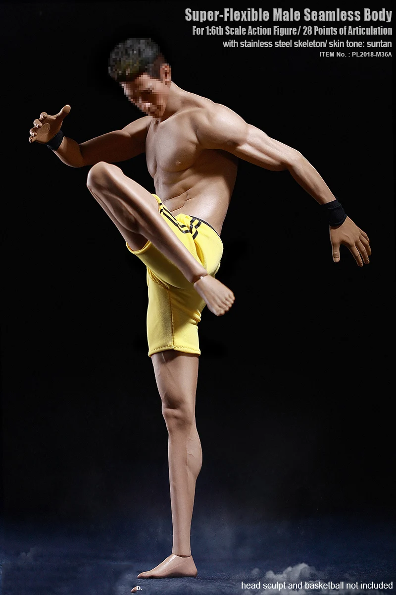 Новый TBLeague 1/6th весы супер гибкий мужской бесшовные Body M36A с нержавеющей стальной