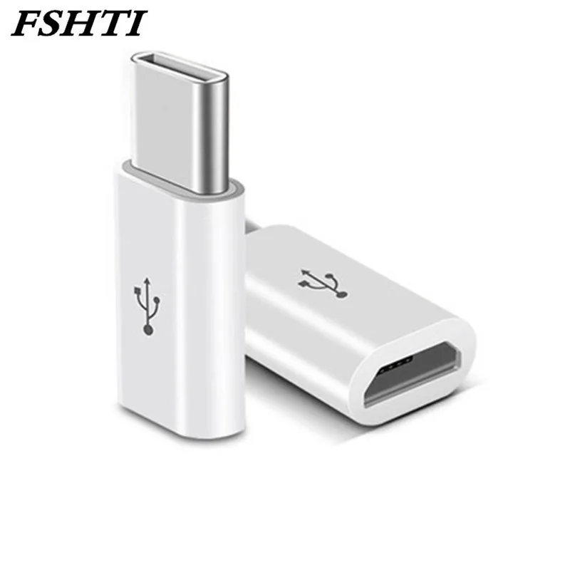 

1PC USB-C Type-C To Micro USB Data Charging Adapter For Huawei P9 Futural Digital High Quality Free shipping