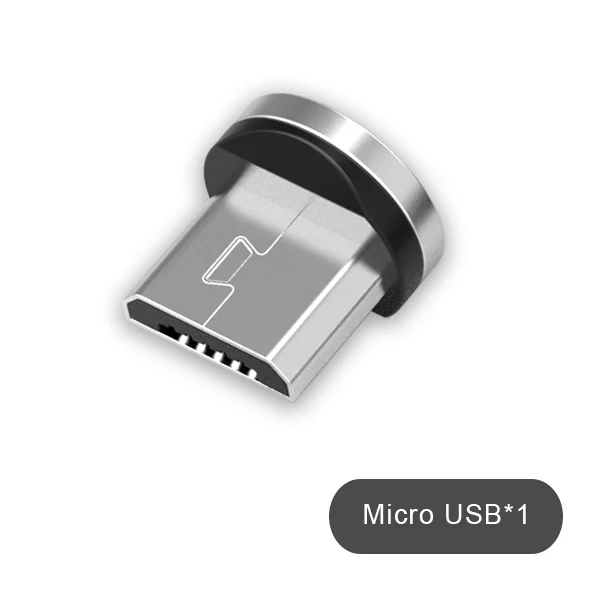 NOHON магнитные кабели для зарядки Micro usb type-C 8 Pin для iPhone 7 8 X samsung Android Универсальный зарядный кабель для телефона 1 м - Цвет: micro usb plug