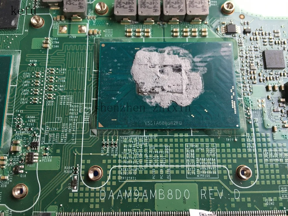 Материнская плата KEFU для ноутбука DELL INSPIRON 15 7559 материнская DDR3L AM9A 1P4N7