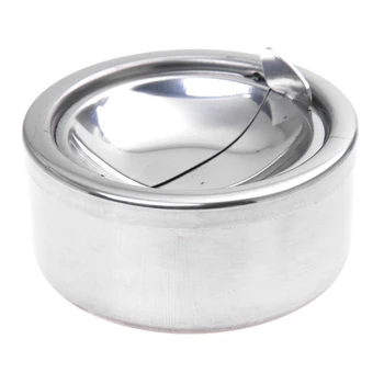 

Practical Boutique Ashtray Hinged Lid Ascher Height 5.5 cm Diameter: 12 cm
