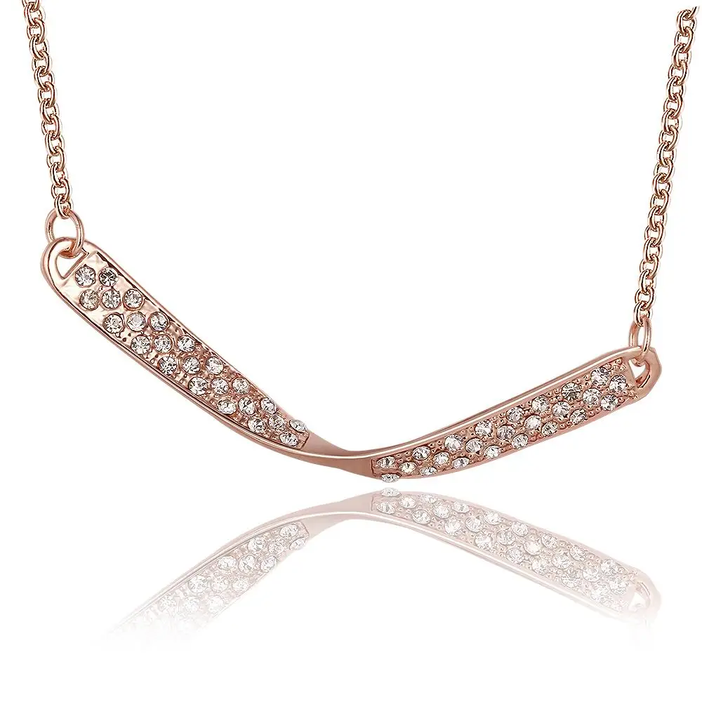 Pendent Necklace New Fashion Ladies Gold Rhinestone for Women gift Jewelry | Украшения и аксессуары