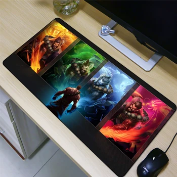 

QQQRGB 80X40cm Gaming mouse pad LOL Classical Character Images Protect your keyboard and mouse Decorate your computer desk