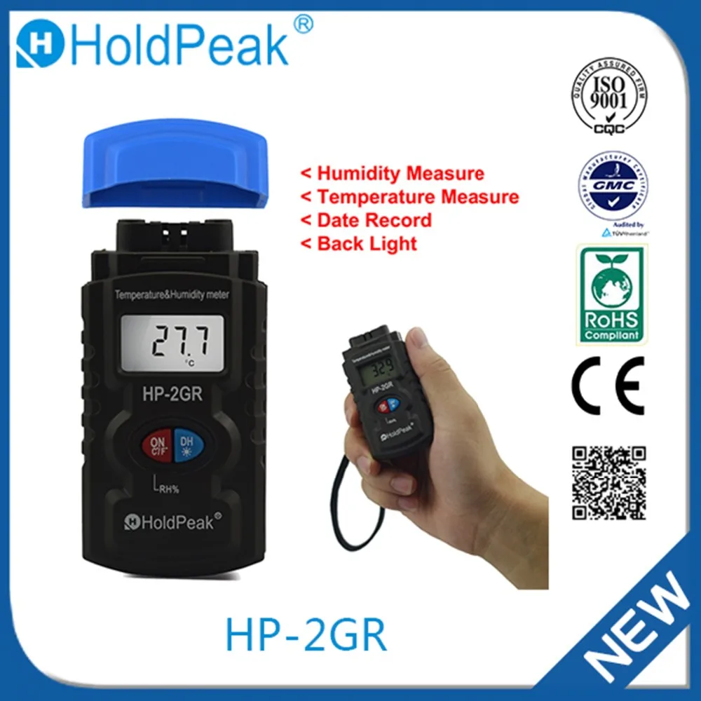 

Multimetre HP-2GR Gold Supplier China data logger temperature humidity Humidity Temperature Meter