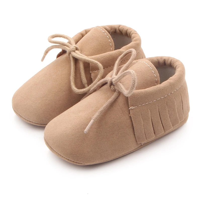 Printemps filles chaussures automne nouveau-né le premier marcheur bébé chaussures bébé garçon fille nouveau gland arc Off bébé chaussures enfants bambin chaussures