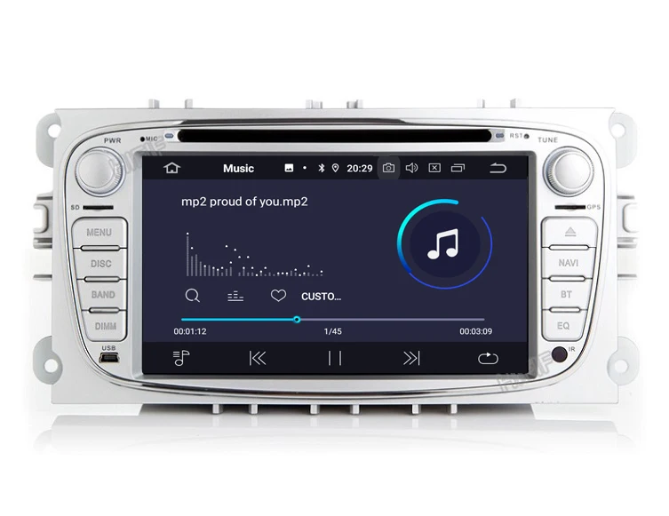 Sale DSP IPS Android 9.0 2 din CAR DVD For FORD focus Mondeo S-MAX C-MAX Galaxy kuga multimedia player GPS radio stereo auto audi 17