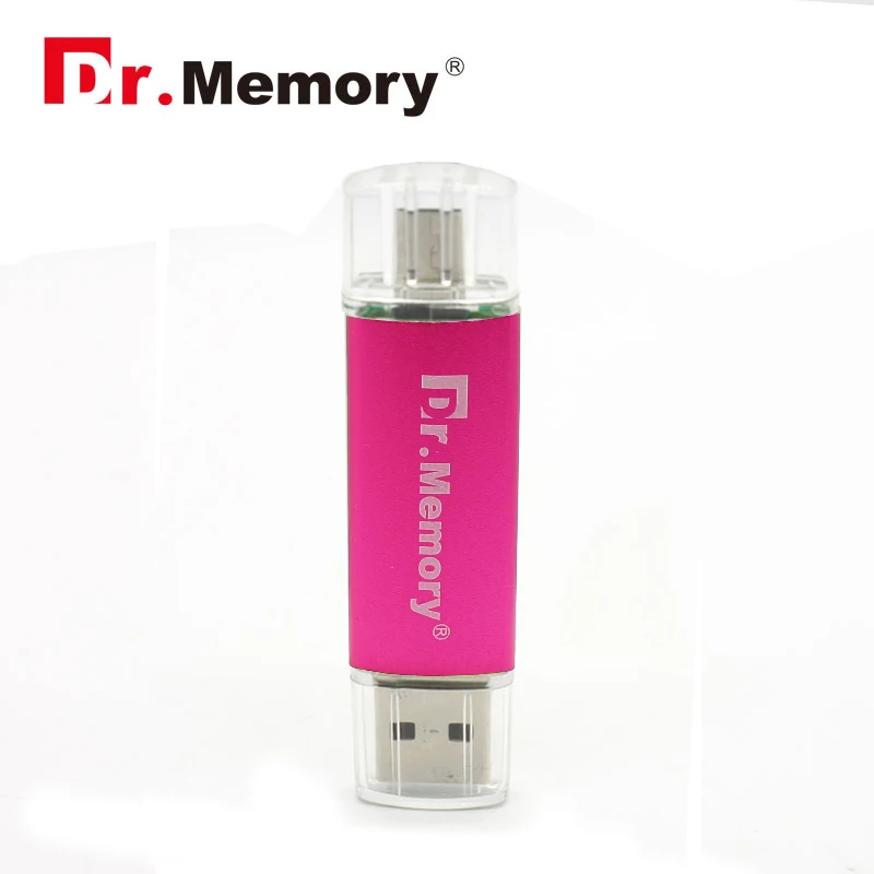 Usb флеш накопитель Dr.memory OTG металлический корпус 4 ГБ 8 16 32 64 OEM|flash drive metal|u diskusb flash metal