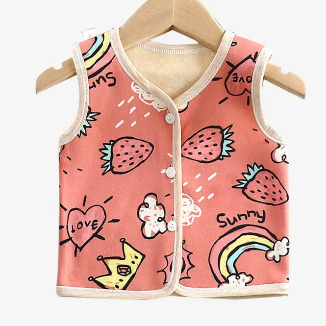 New Children's Vest for Boys Spring Autumn Wool Baby Vests Fashion Waistcoat for Boys Baby Clothes Kids Tops Jackets Colete lightweight spring jacket