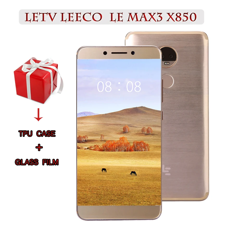  Original Letv LeEco RAM 6G ROM 64G Snapdragon 821 le Max3 X850 FDD 4G Cell Phone 5.7