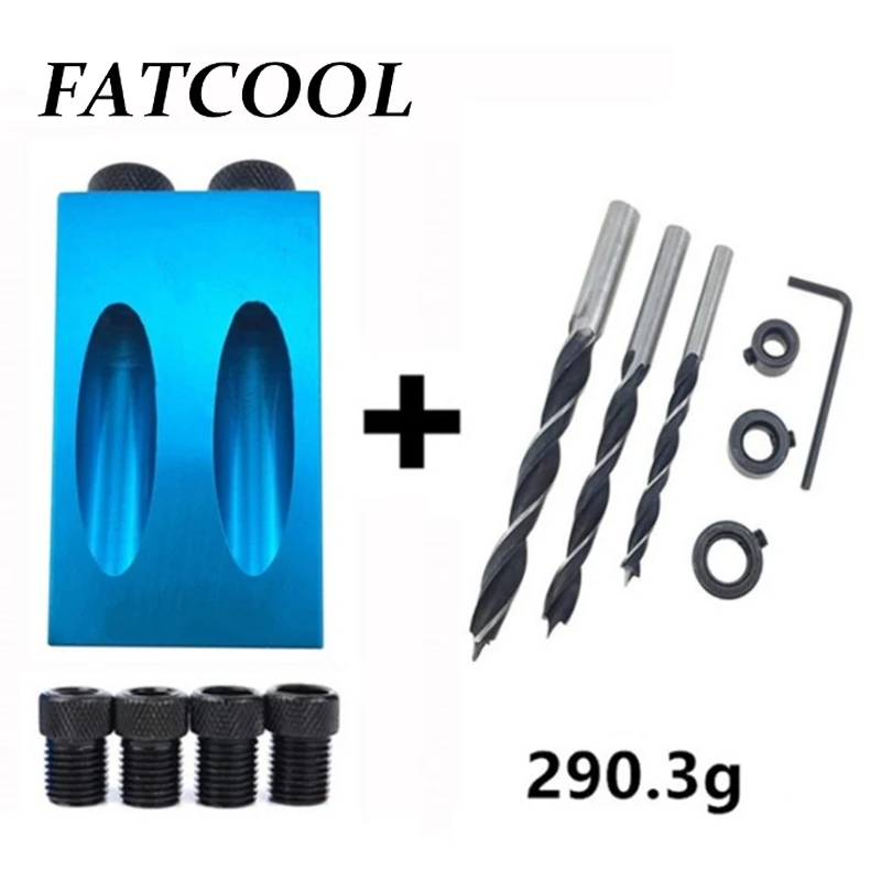 

14pcs Oblique Hole Drill 15 Degree Angle Locator Bits Hole Jig Woodwork Guide Clamp Locator Set Kit Woodworking Hand Tools