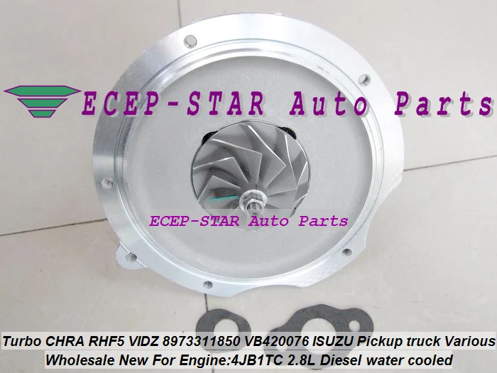 Turbo CHRA Cartridge Core RHF5 VIDZ VA420076 8973311850 8973311-850 4T505 1118010-802 For ISUZU Pickup 4JB1TC 4JB1T 4JB1-TC 2.8L (4)