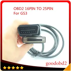 Инструмент диагностики интерфейс автомобиля OBDII 16-контактный кабель OBD2 16PIN к 25pin основная тестирование кабеля