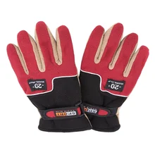 Перчатки с регулировкой полный палец Открытый ветрозащитный термальный Зимний Лыжный Велоспорт катание на лыжах Пешие прогулки