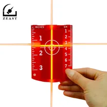 Нет заусенцев магнитного лазера целевой платы или пластины для красных лазерных линий или зеленых лазерных линий