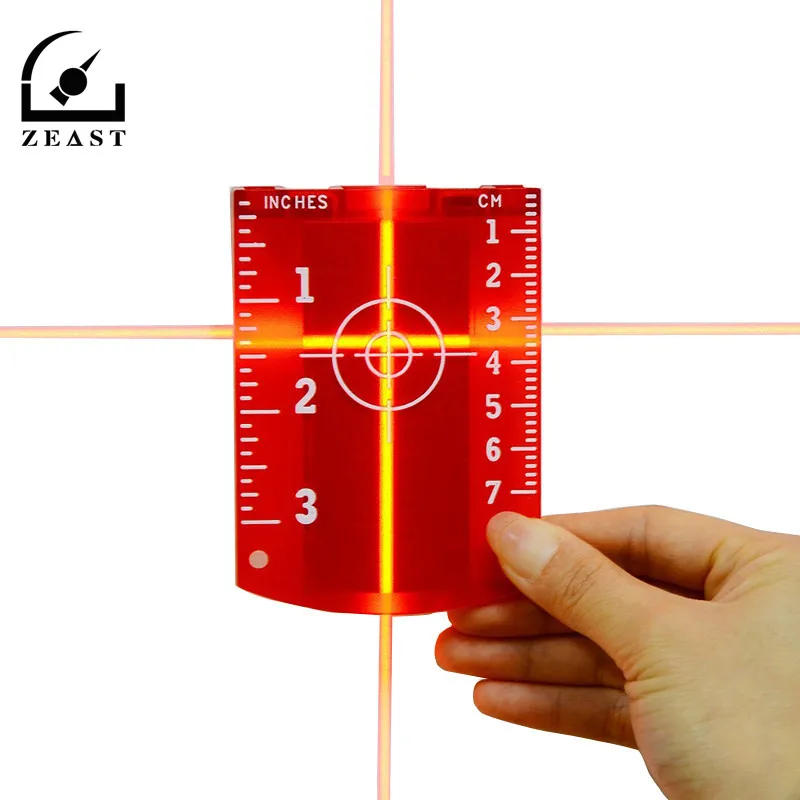 

No Burr Magnetic Laser Target Board or Plate for Red Laser Lines or Green Laser Lines